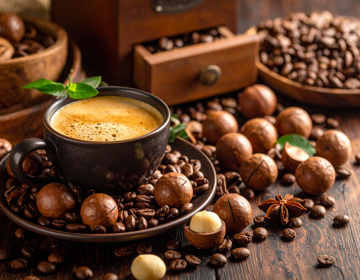 Bomb Bru Chocolate Macadamia Nut 1lb