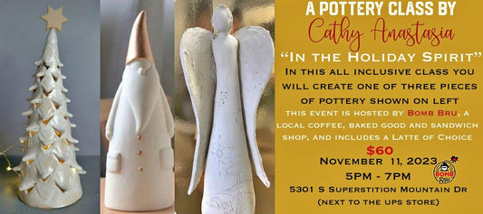 Special Event - Pottery Class (11 November 2023)